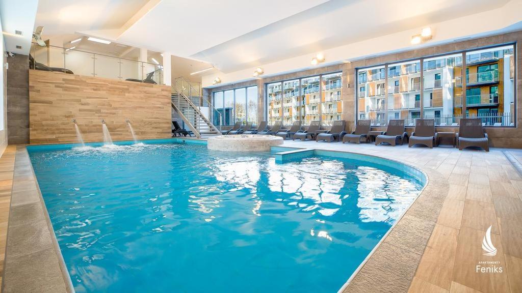 Apartamentyprzymorzu 010 Z Basenem Tarasem I Ogrodkiem Kołobrzeg Esterno foto