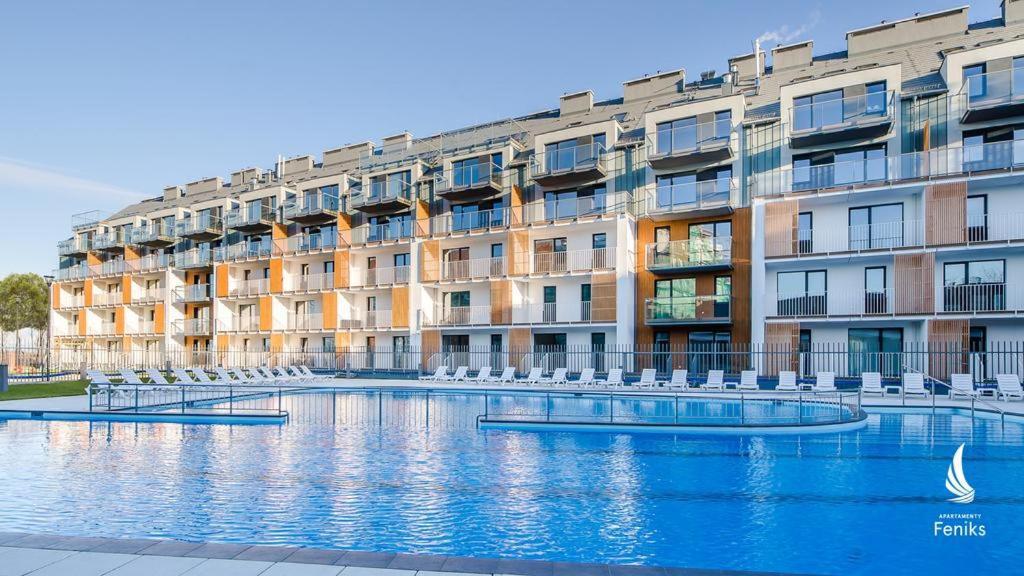 Apartamentyprzymorzu 010 Z Basenem Tarasem I Ogrodkiem Kołobrzeg Esterno foto