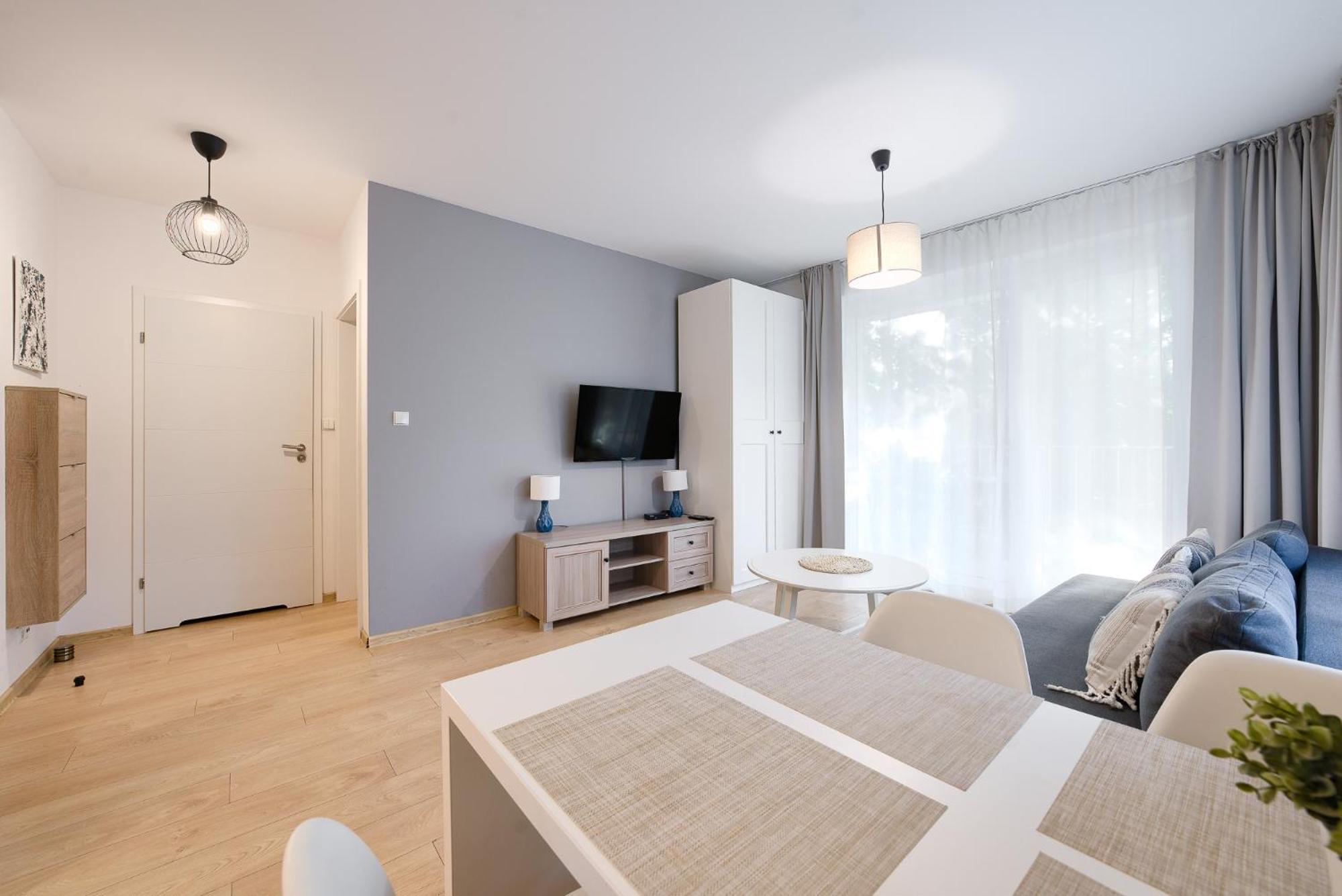 Apartamentyprzymorzu 010 Z Basenem Tarasem I Ogrodkiem Kołobrzeg Esterno foto